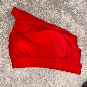 Kia a one shouldered sports bra sz small